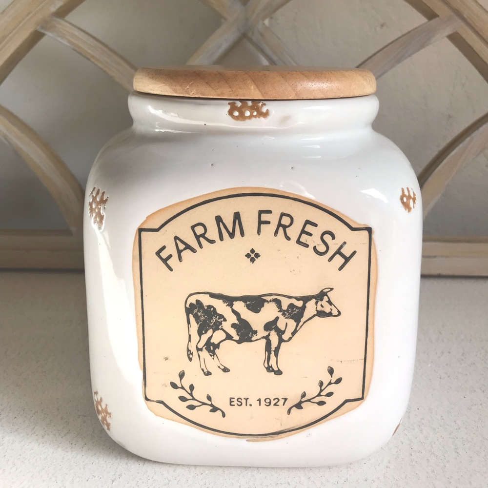 Farmhouse Farm Fresh Canister